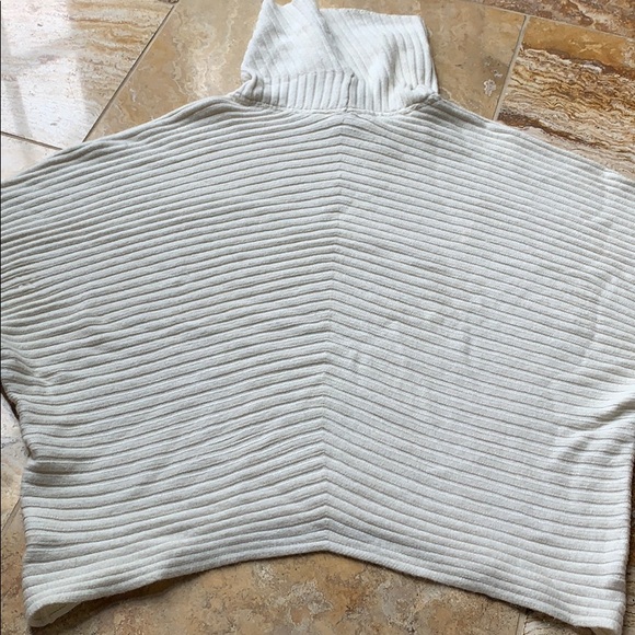 Anthropologie Moth dolman sleeve ribbed ivory VGUC - Picture 11 of 16